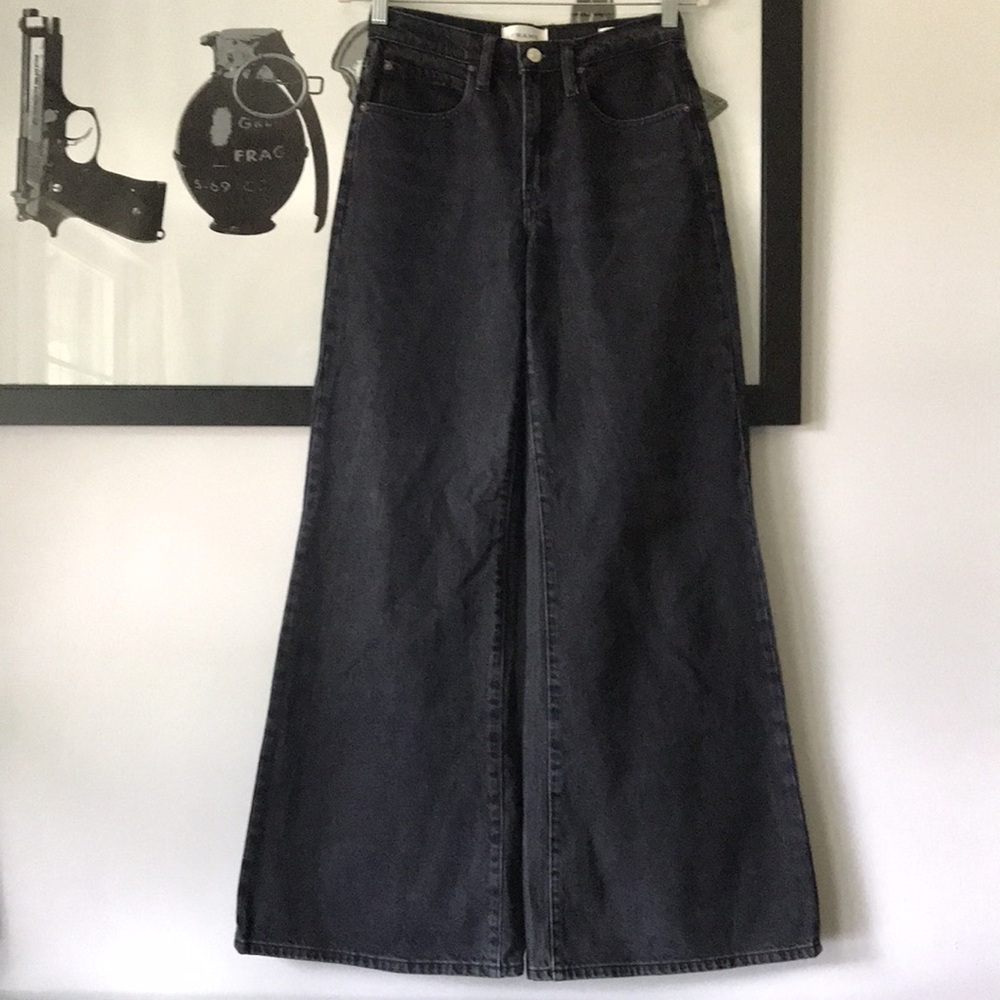 Frame easy wide flare jeans Inkwell 24 - Picture 3 of 16
